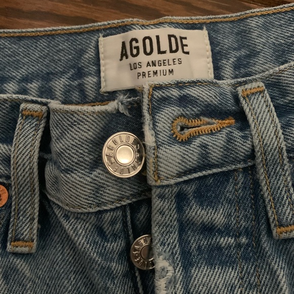 AGOLDE Parker Vintage Cut Off Short - Picture 6 of 8